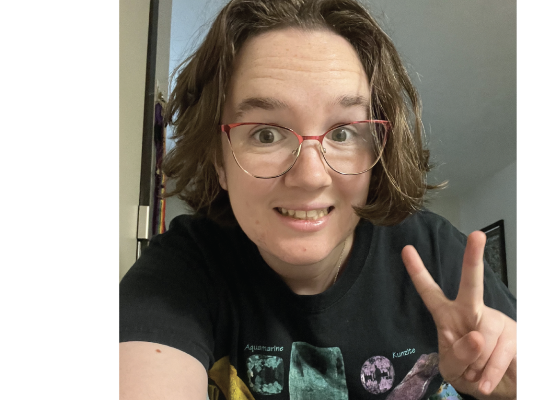 Picture of graduate student, Sarah Perkel 