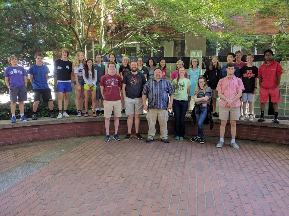 Group shot of the participants of the 2018 Computational Biology Camp.