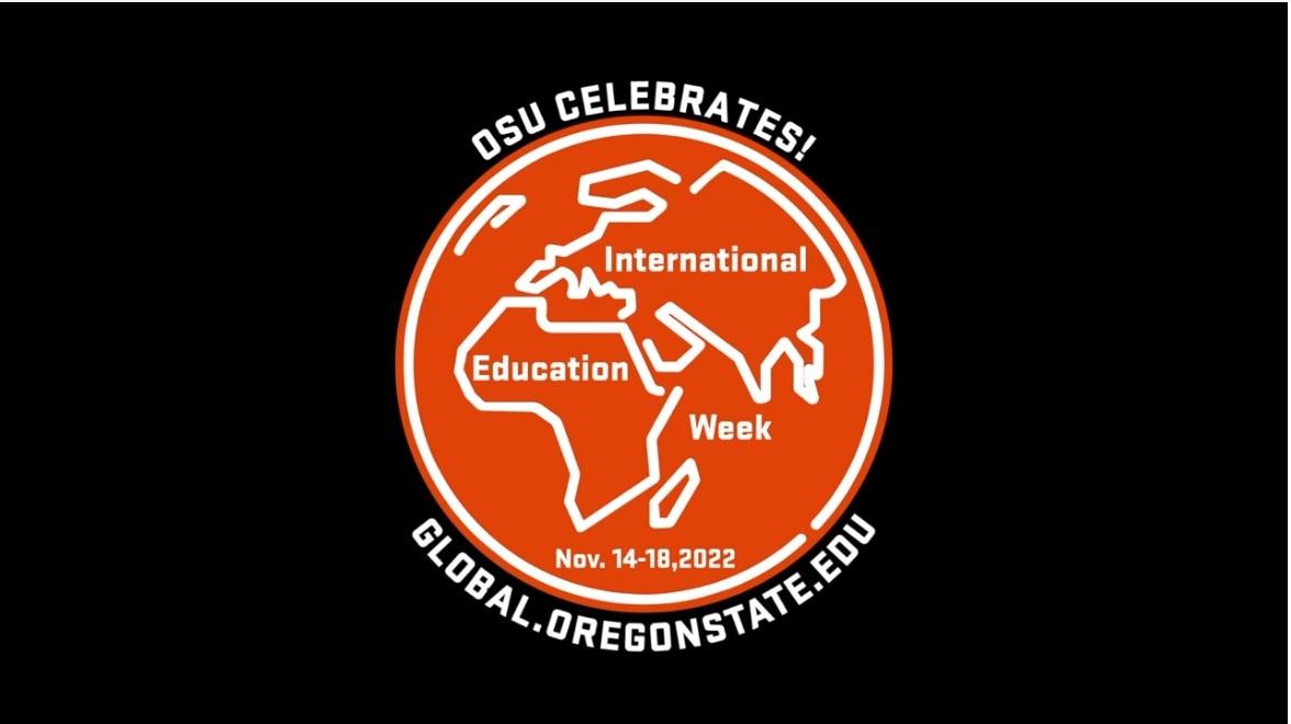 Thumbnail of an orange planet with text that reads "OSU celebrated International Education Week"
