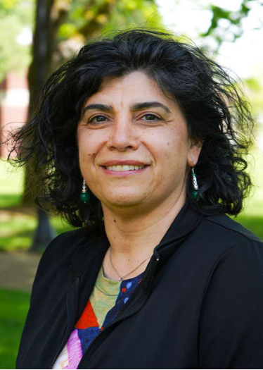 Woman smiling at camera