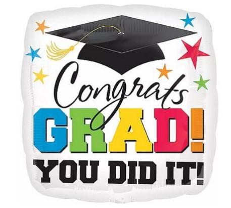 Congratulations graduate poster.